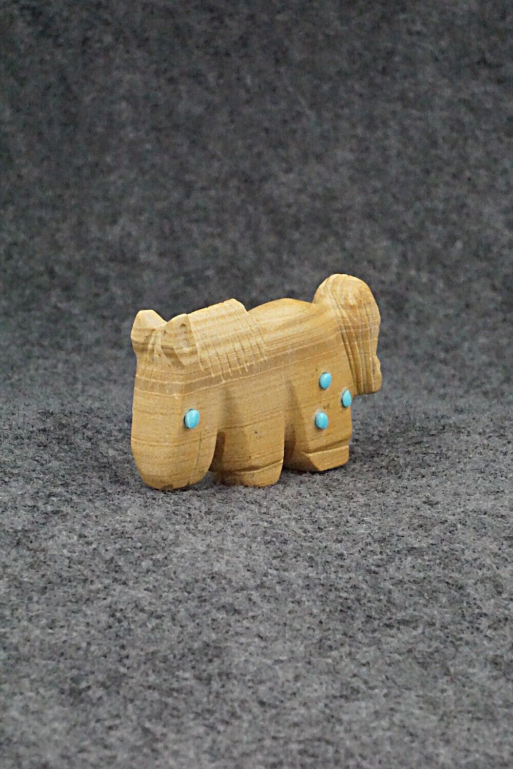 Horse Zuni Fetish Carving - Cody Chavez