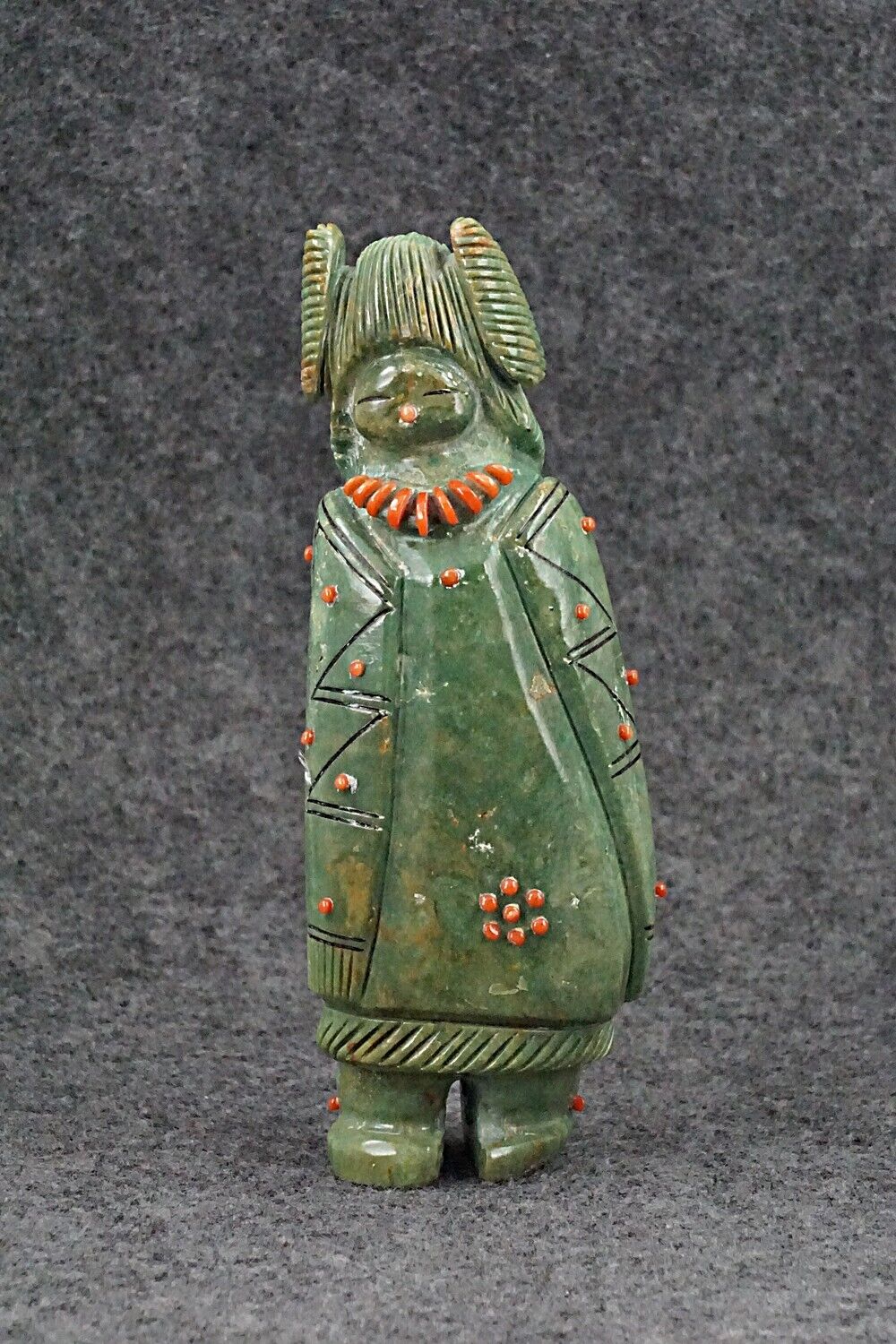 Corn Maiden Zuni Fetish Carving - Claudia Peina
