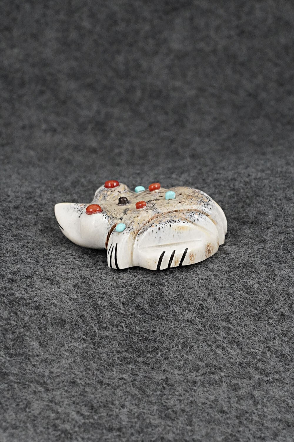 Frog Zuni Fetish Carving - Claudia Peina