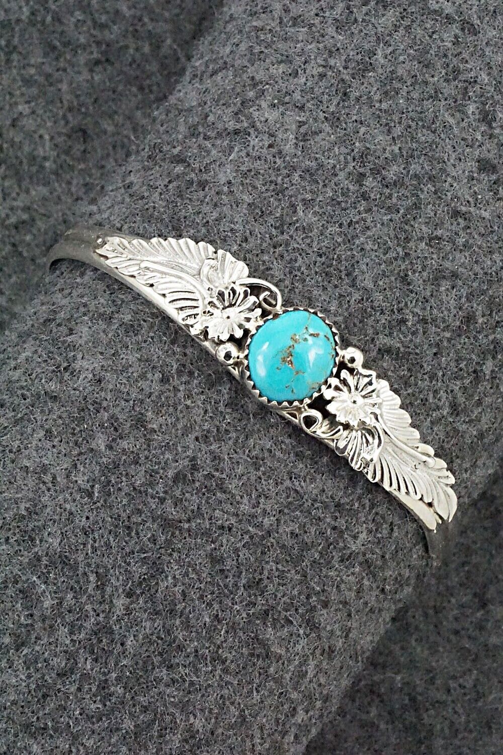 Turquoise & Sterling Silver Bracelet - Harris Largo
