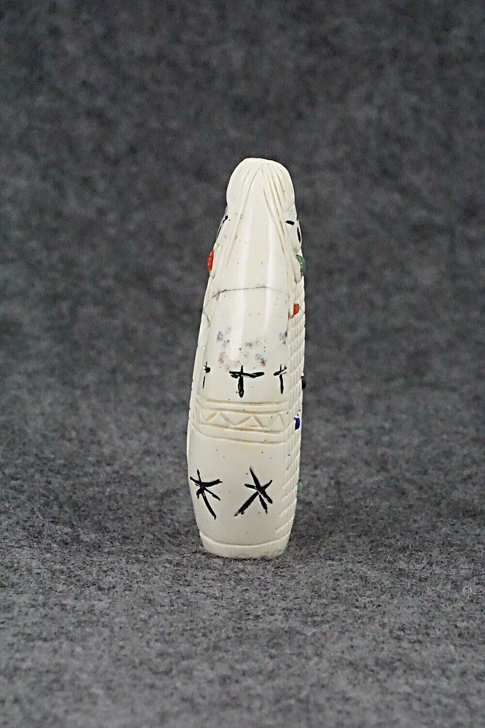 Corn Maiden Zuni Fetish Carving - Sandra Quandelacy