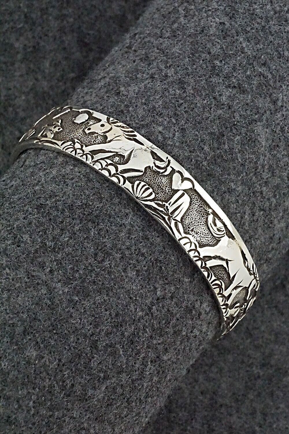 Sterling Silver Bracelet - Lloyd Becenti