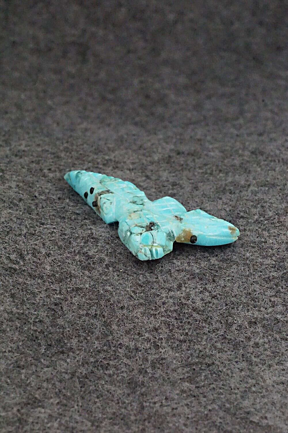 Lizard Zuni Fetish Carving - Danette Laate