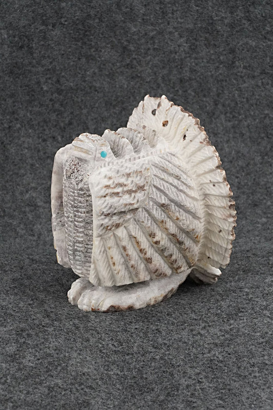 Turkey Zuni Fetish Carving - Garrick Weeka