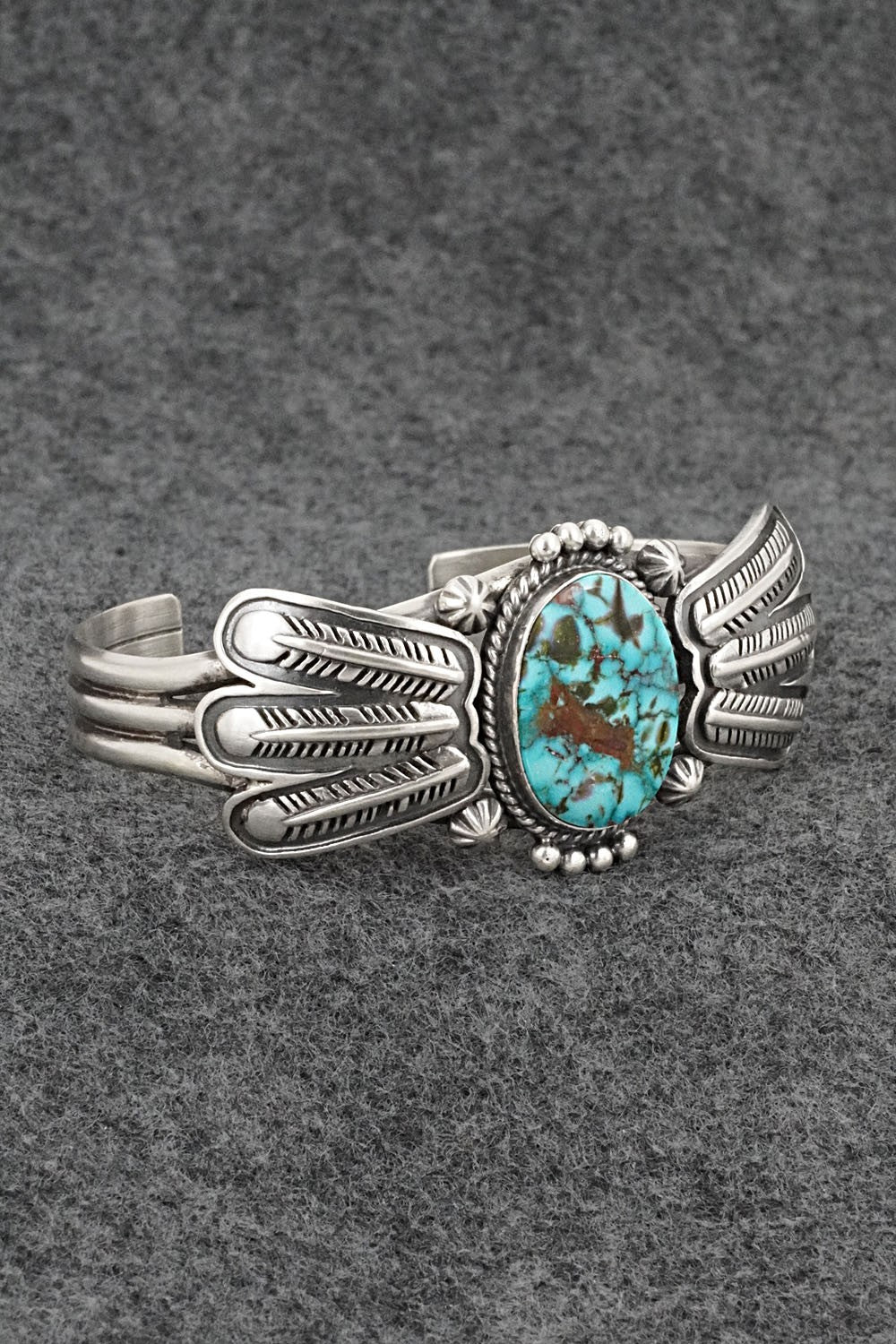 Turquoise & Sterling Silver Bracelet - Daniel Benally