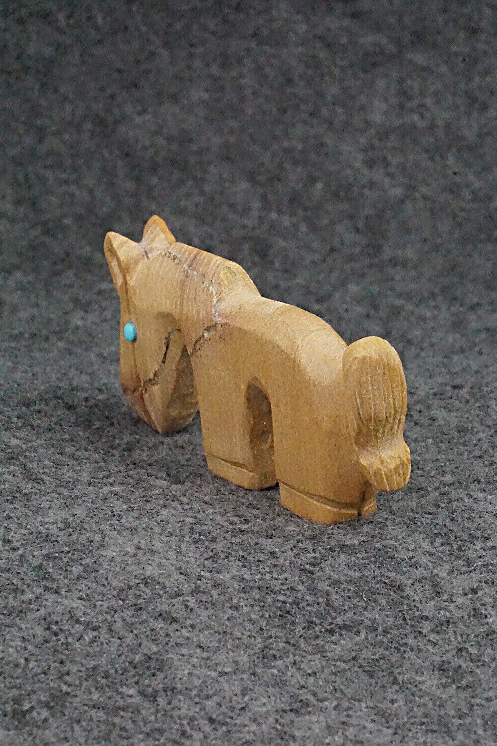 Horse Zuni Fetish Carving - Cody Chavez