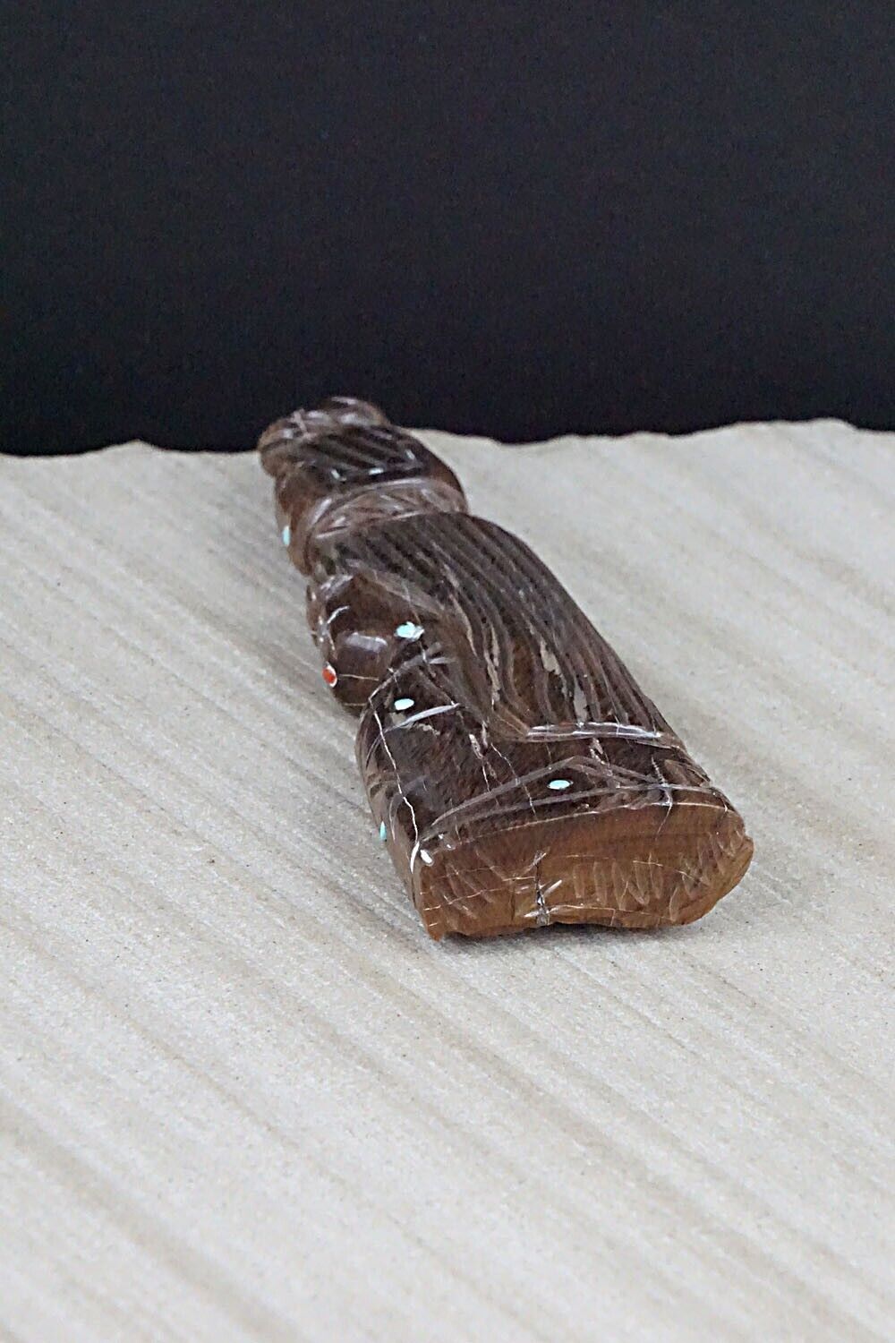 Corn Maiden Zuni Fetish Carving - Michael Laweka