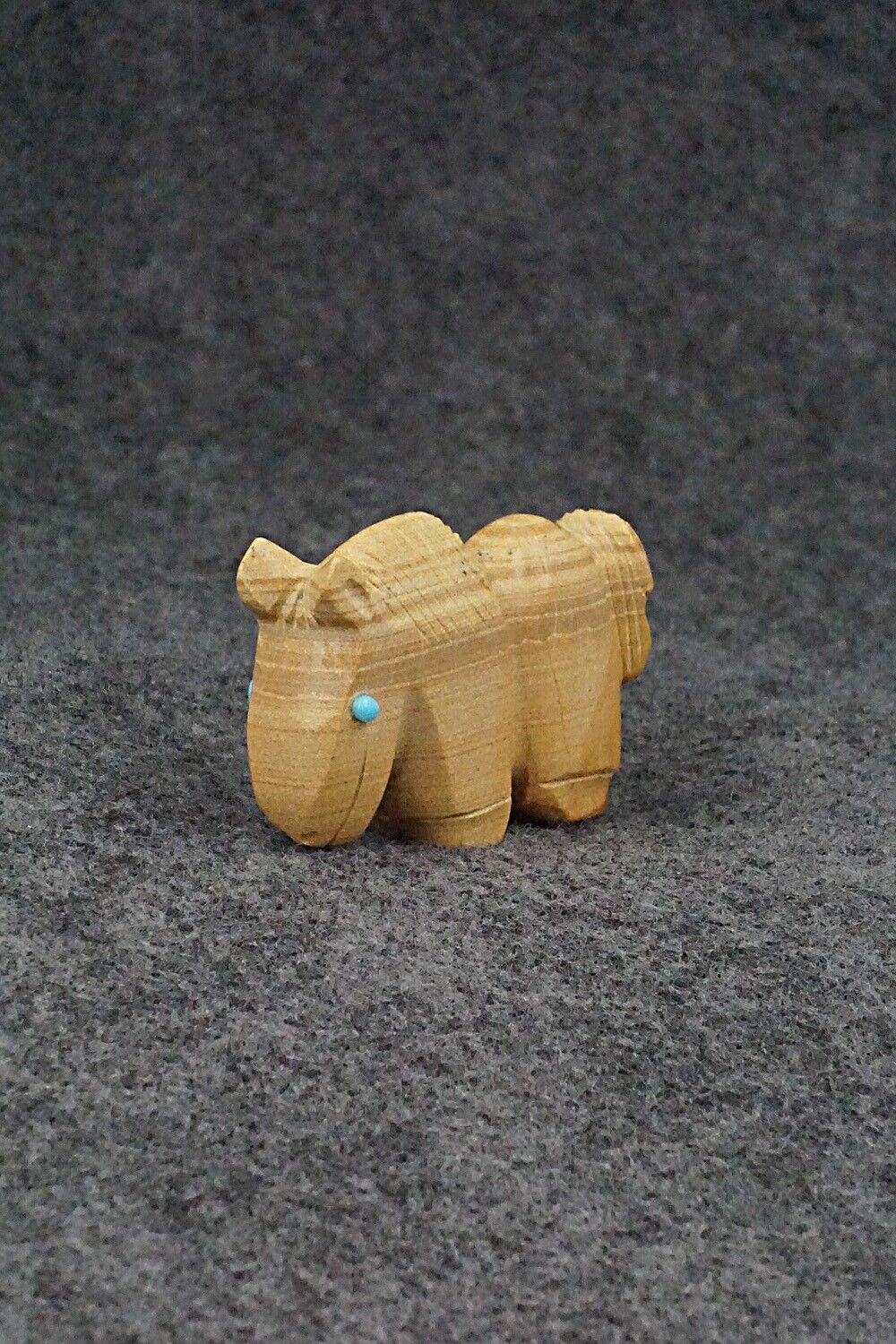 Horse Zuni Fetish Carving - Cody Chavez