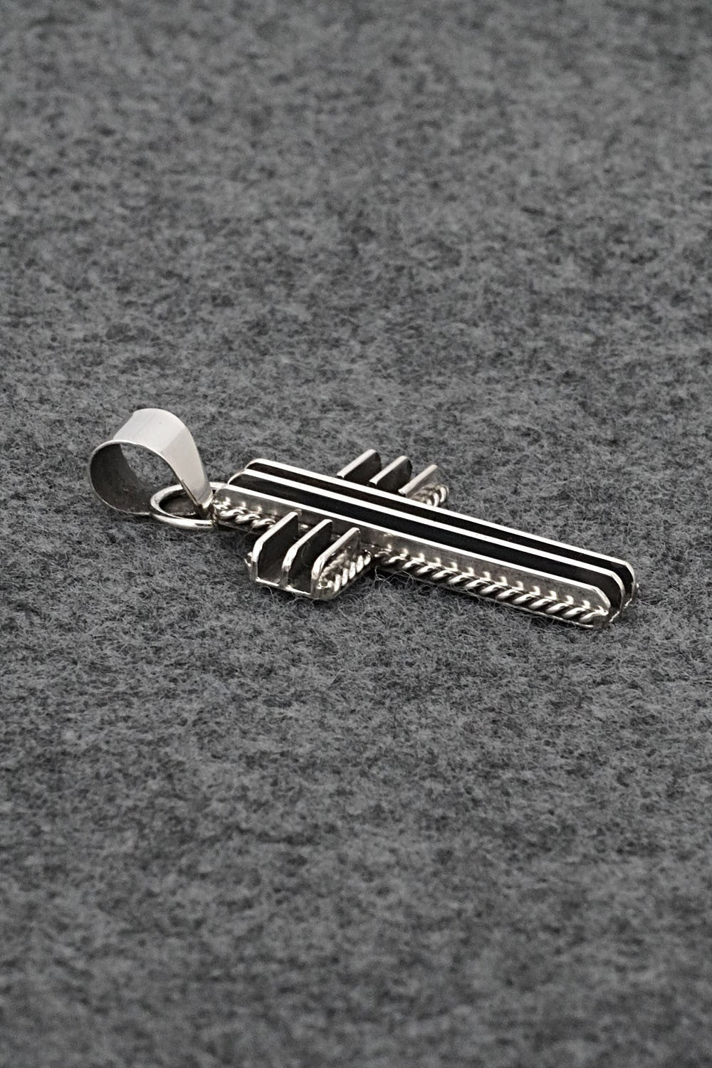 Sterling Silver Pendant - Darrell Yazzie