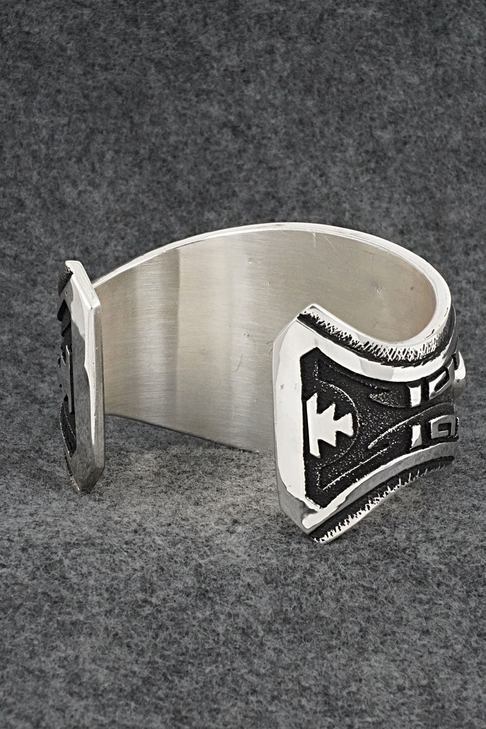 Turquoise & Sterling Silver Vintage Bracelet - Thomas Singer
