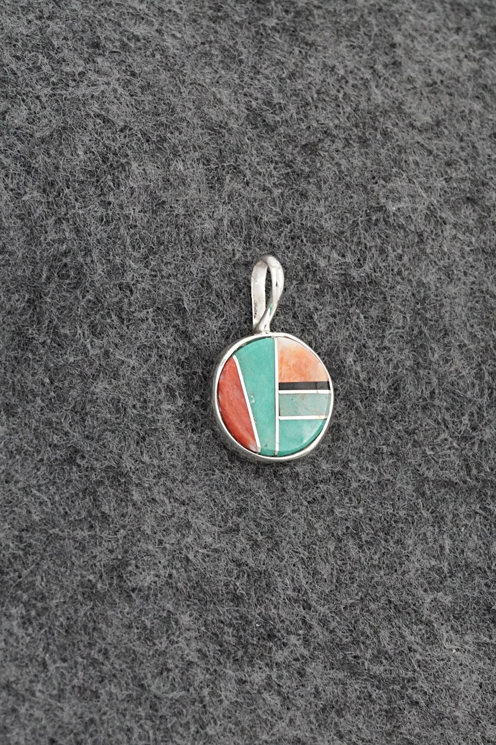 Multi-Stone & Sterling Silver Pendant - Joseph Martinez