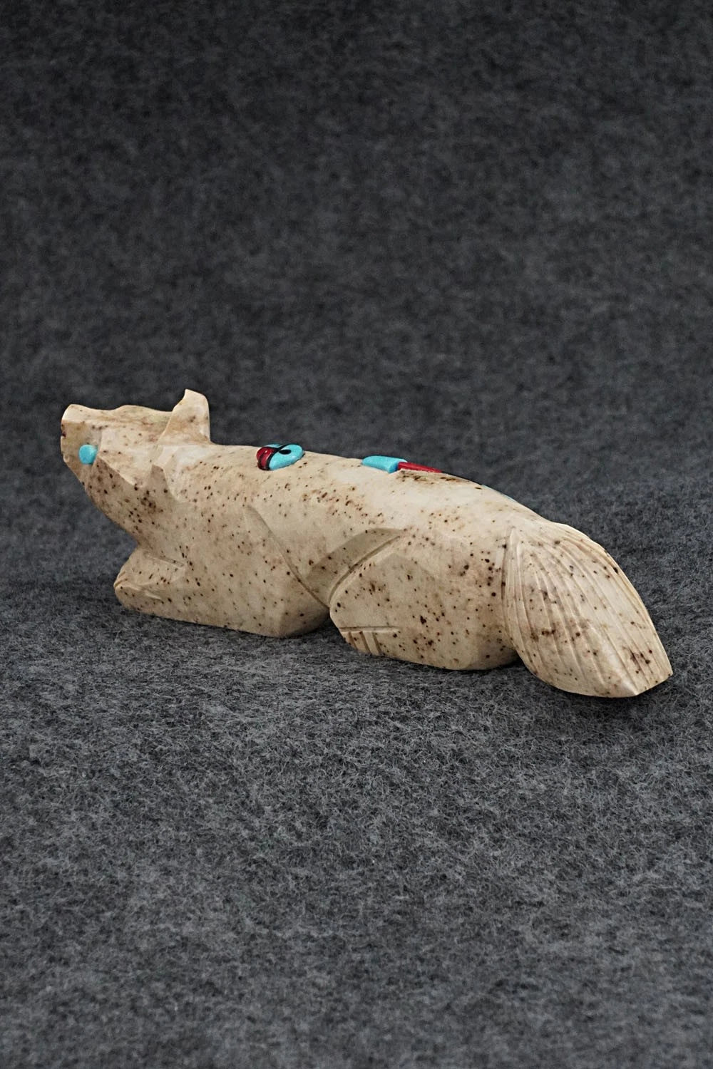 Fox Zuni Fetish Carving - Danette Laate