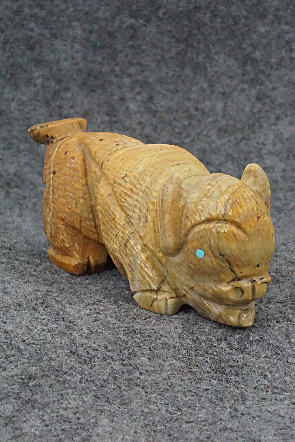 Buffalo Zuni Fetish Carving - Tony Mackel
