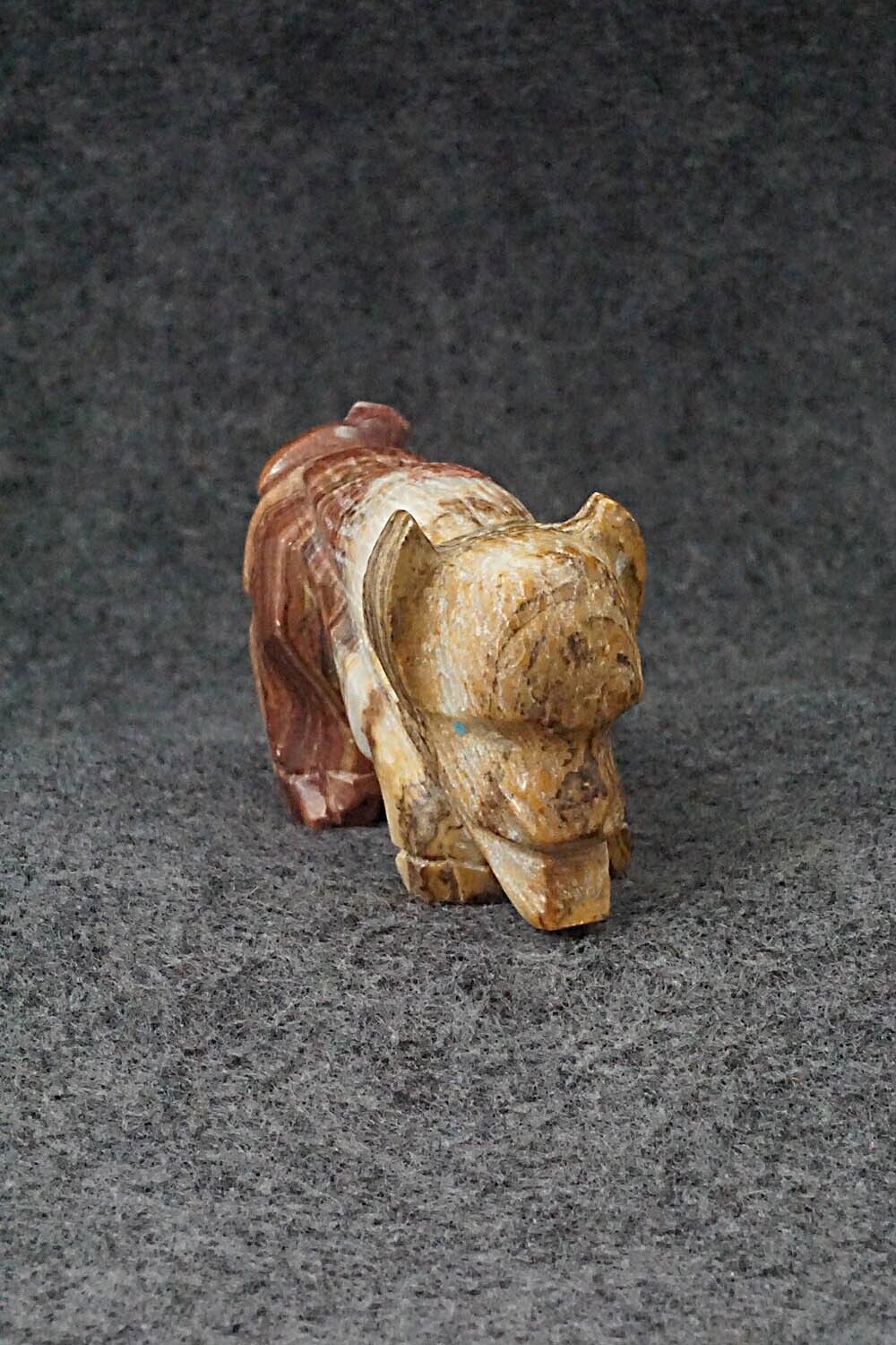 Buffalo Zuni Fetish Carving - Tony Mackel