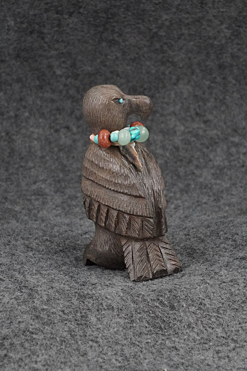 Eagle Zuni Fetish Carving - Douglas Martza