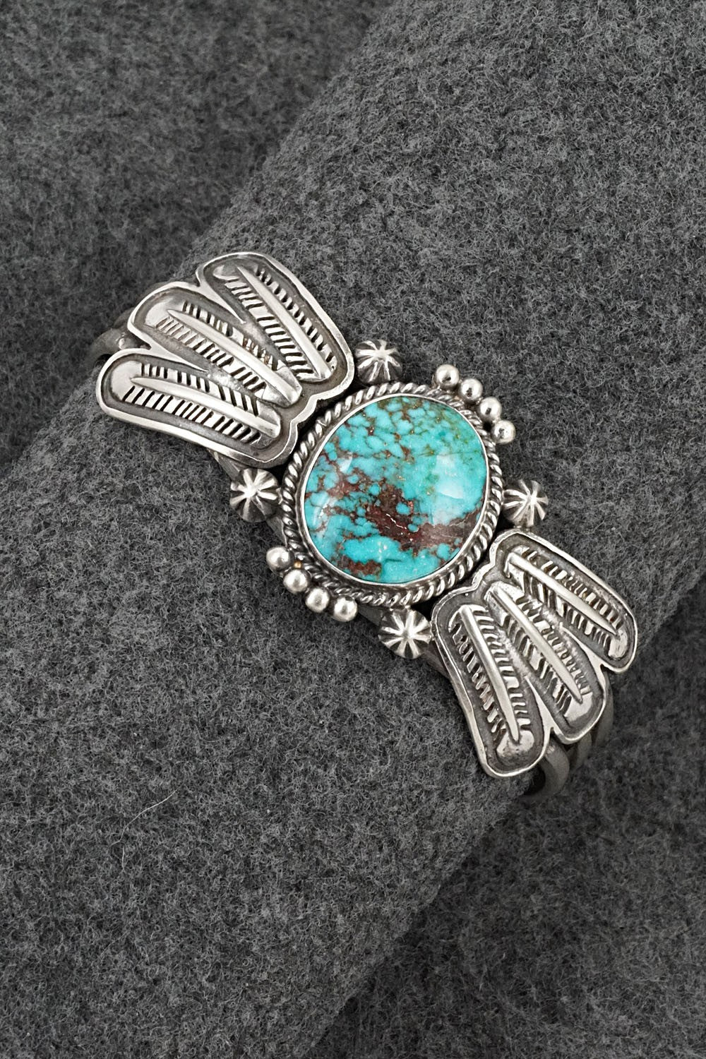 Turquoise & Sterling Silver Bracelet - Daniel Benally