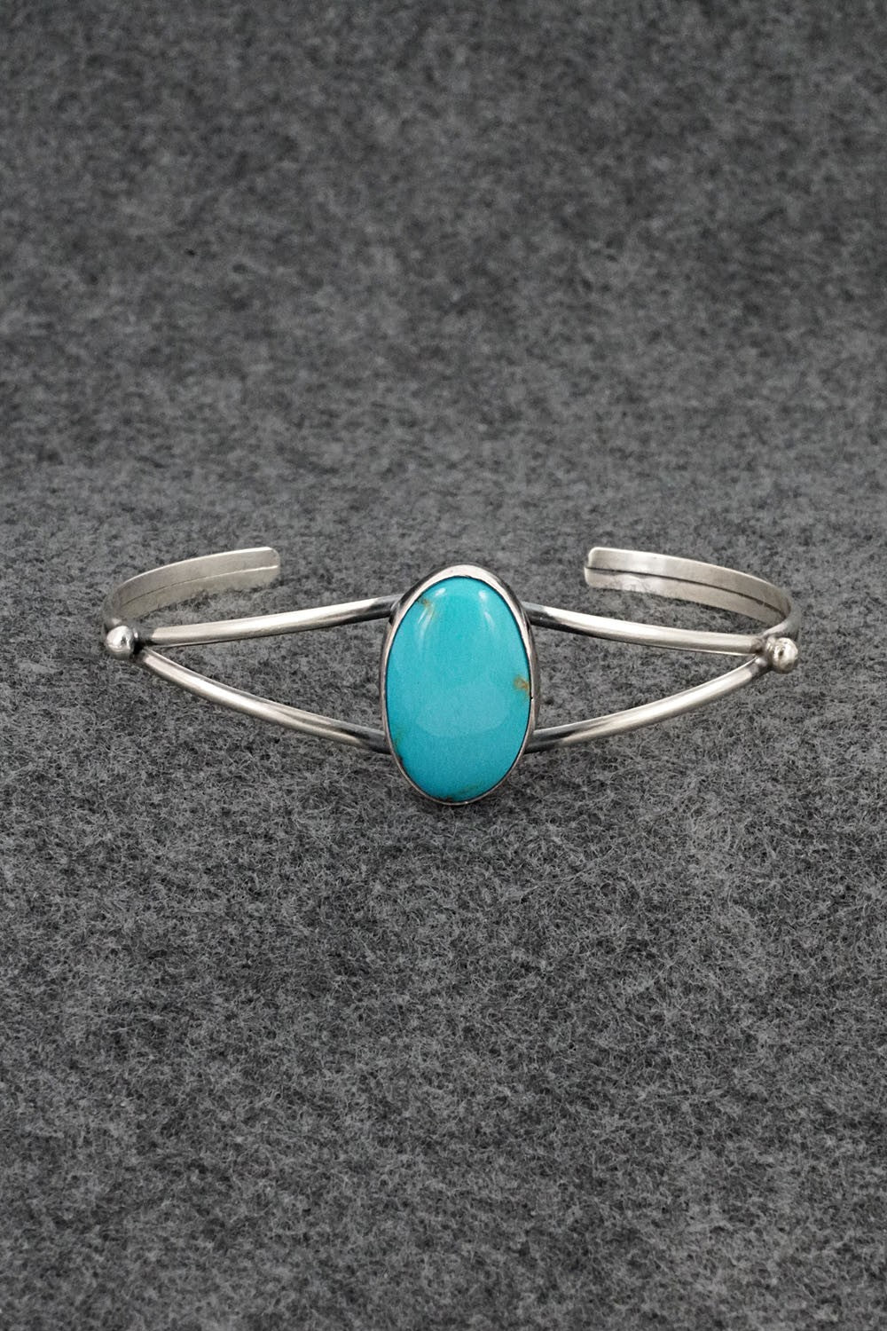 Turquoise & Sterling Silver Bracelet - Rena Begay