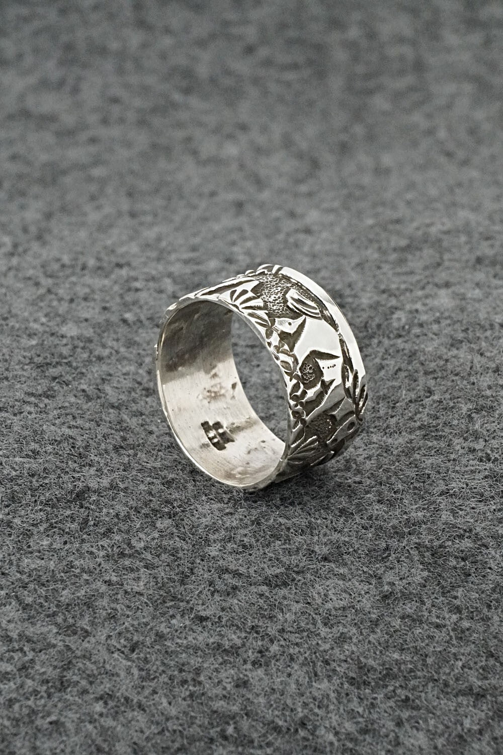 Sterling Silver Ring - Lloyd Becenti - Size 7.5