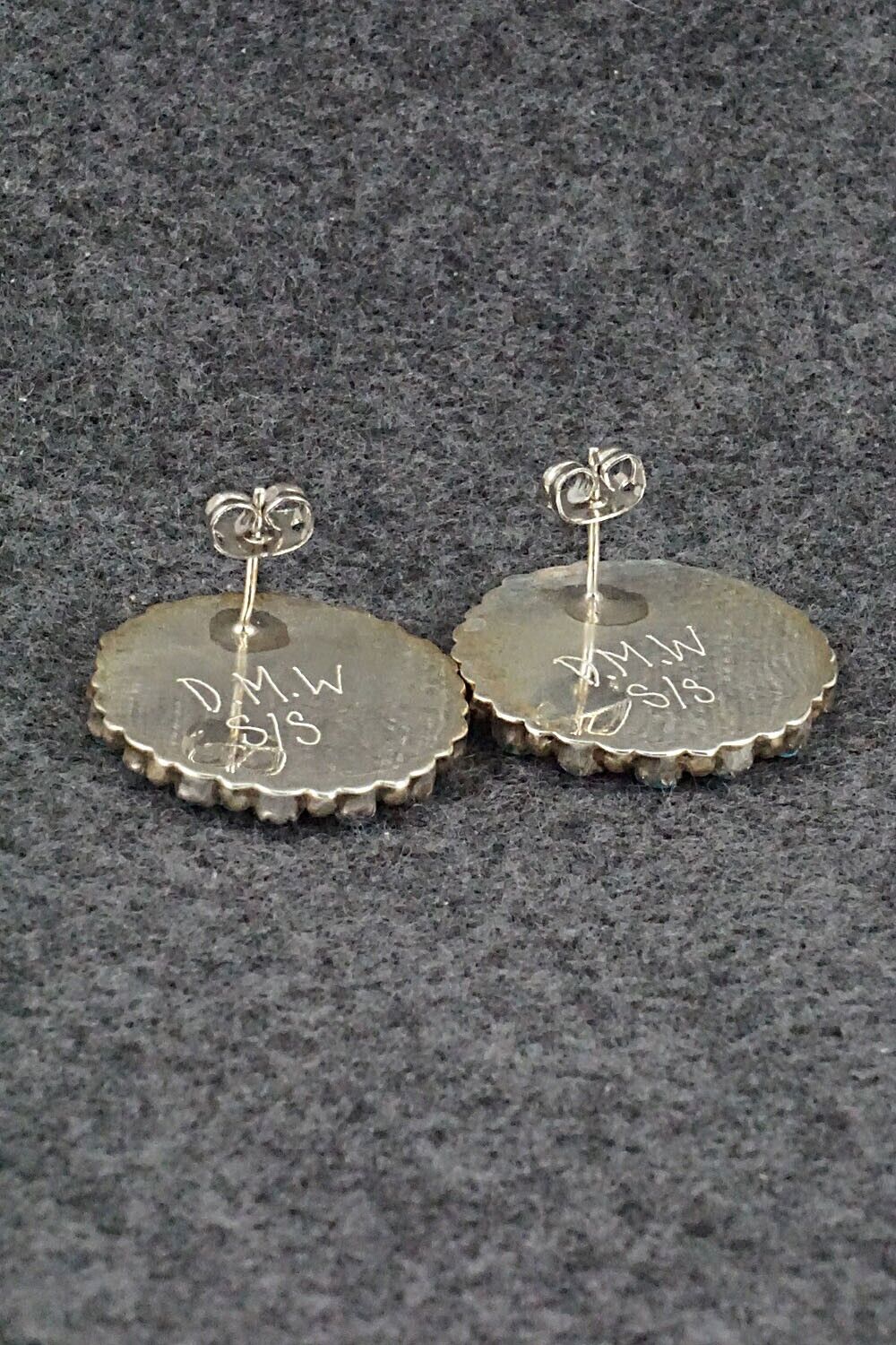 Turquoise & Sterling Silver Earrings - Donovan Wilson