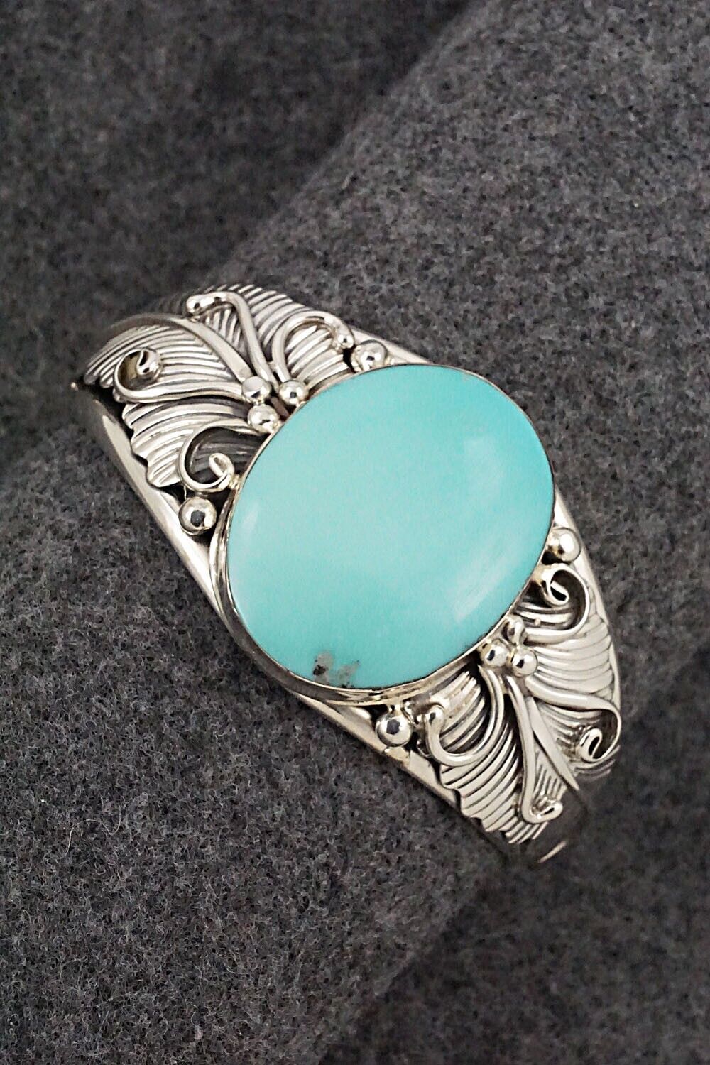 Turquoise & Sterling Silver Bracelet - Gilbert Smith