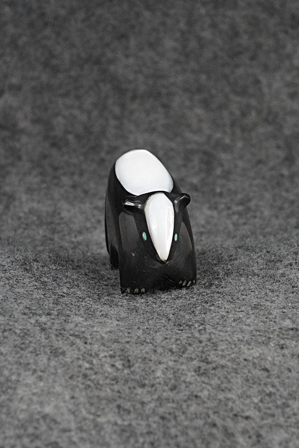 Skunk Zuni Fetish Carving - Calvert Bowanie