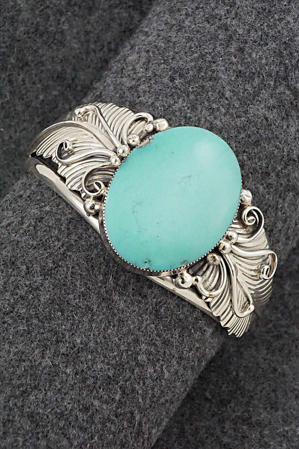 Turquoise & Sterling Silver Bracelet - Gilbert Smith