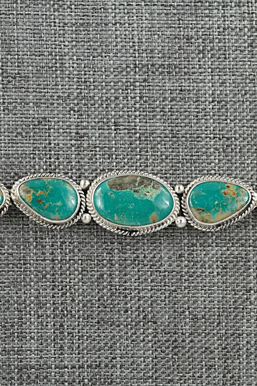 Turquoise & Sterling Silver Necklace - Rena Begay