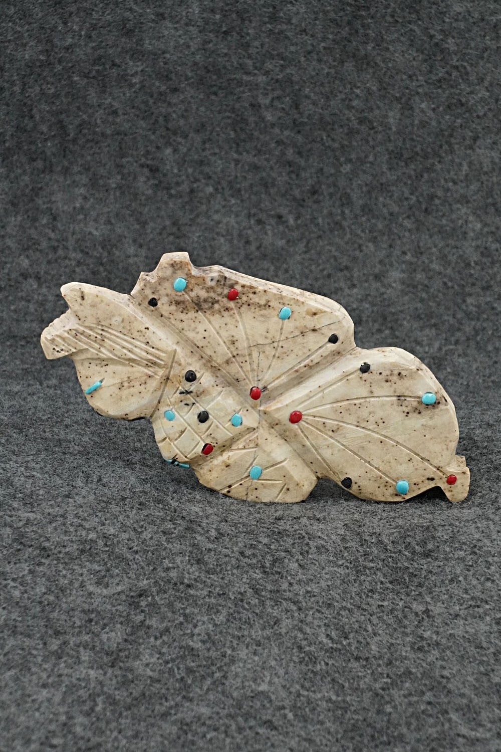 Butterfly Maiden Zuni Fetish Carving - Danette Laate