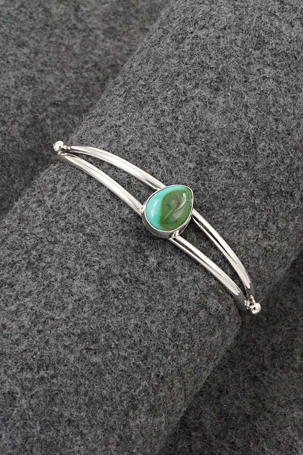 Turquoise & Sterling Silver Bracelet - Rosemary Saunders