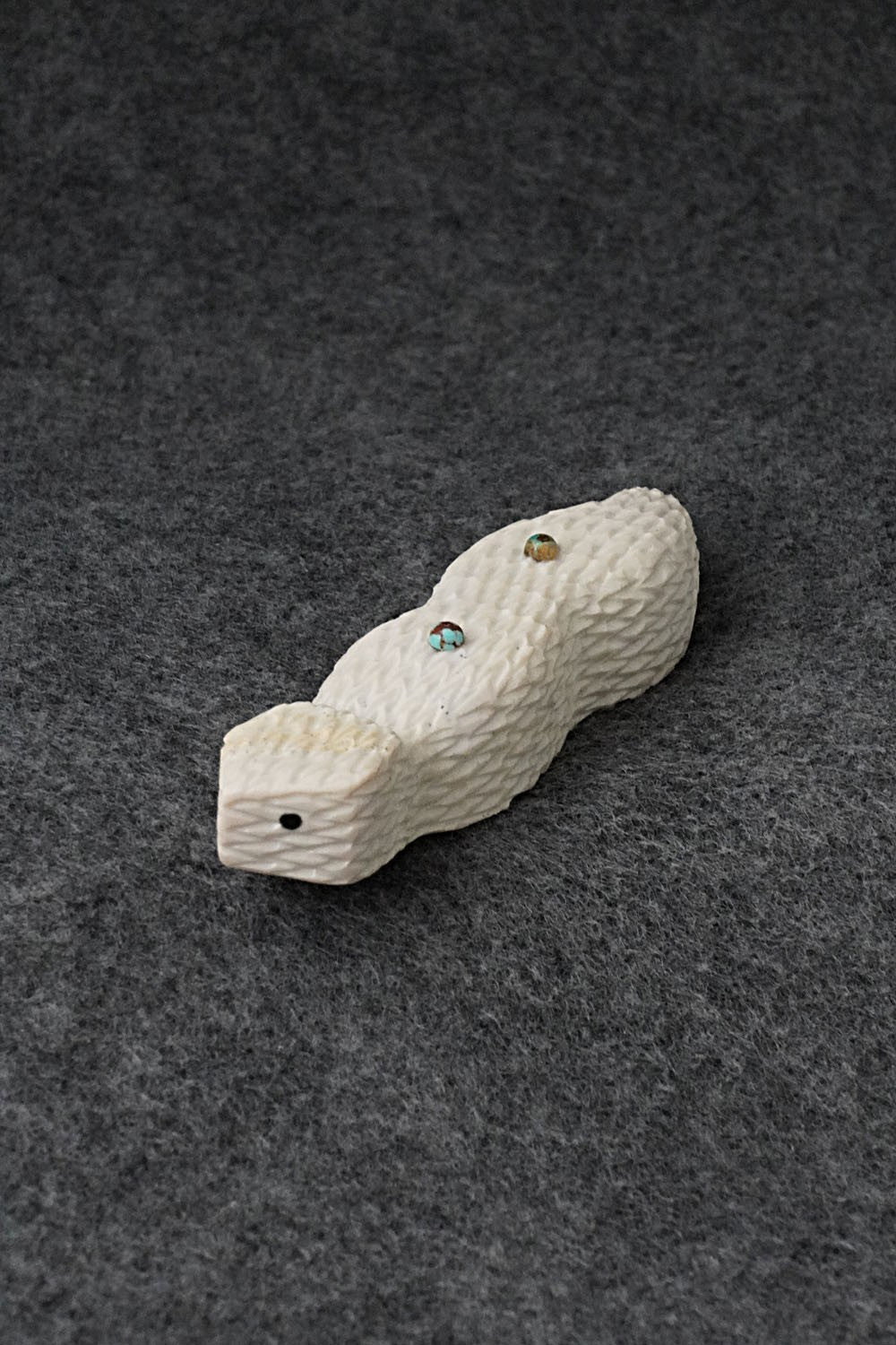 Snake Zuni Fetish Carving - Jesus Espino