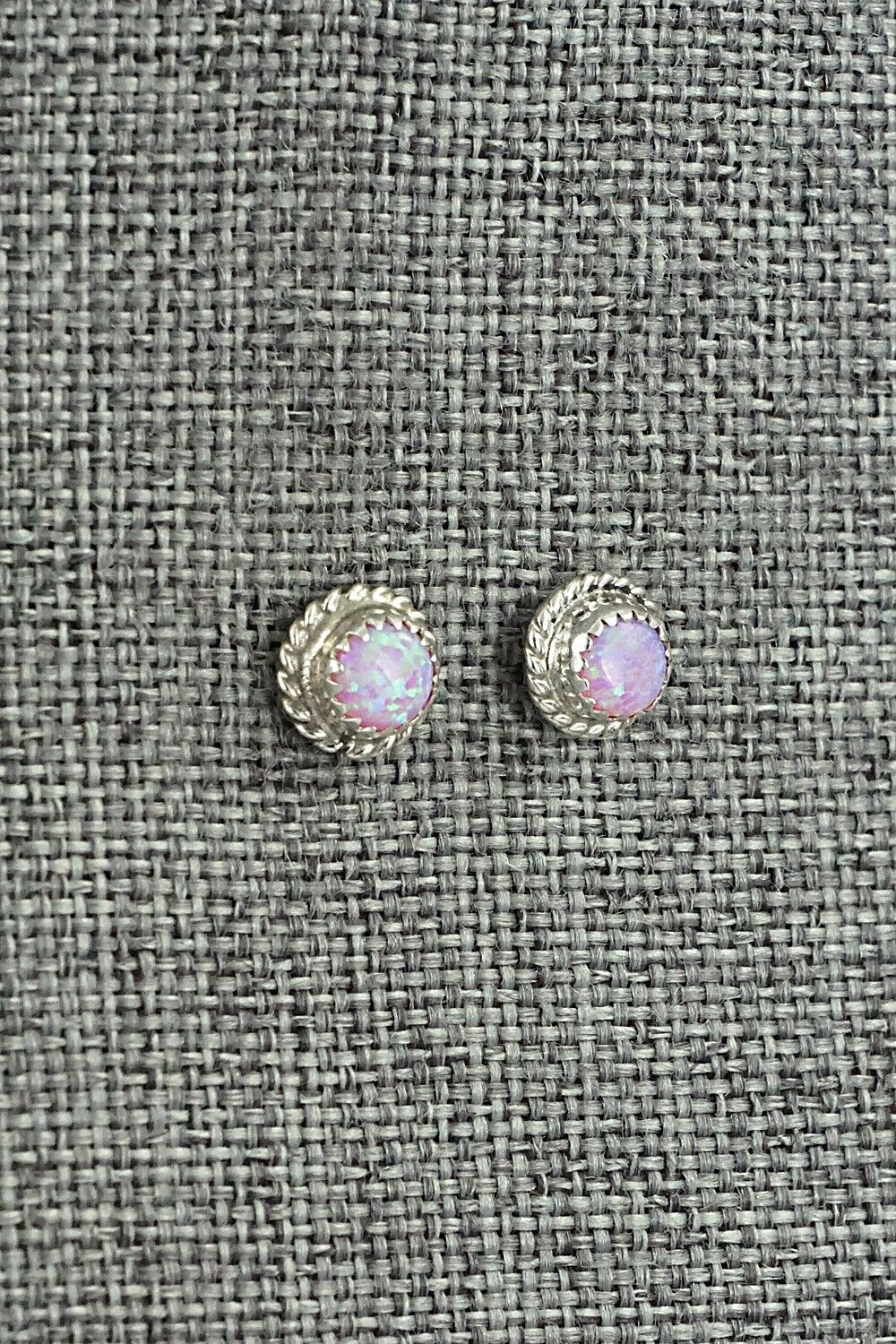 Opalite & Sterling Silver Earrings - Larson Chee