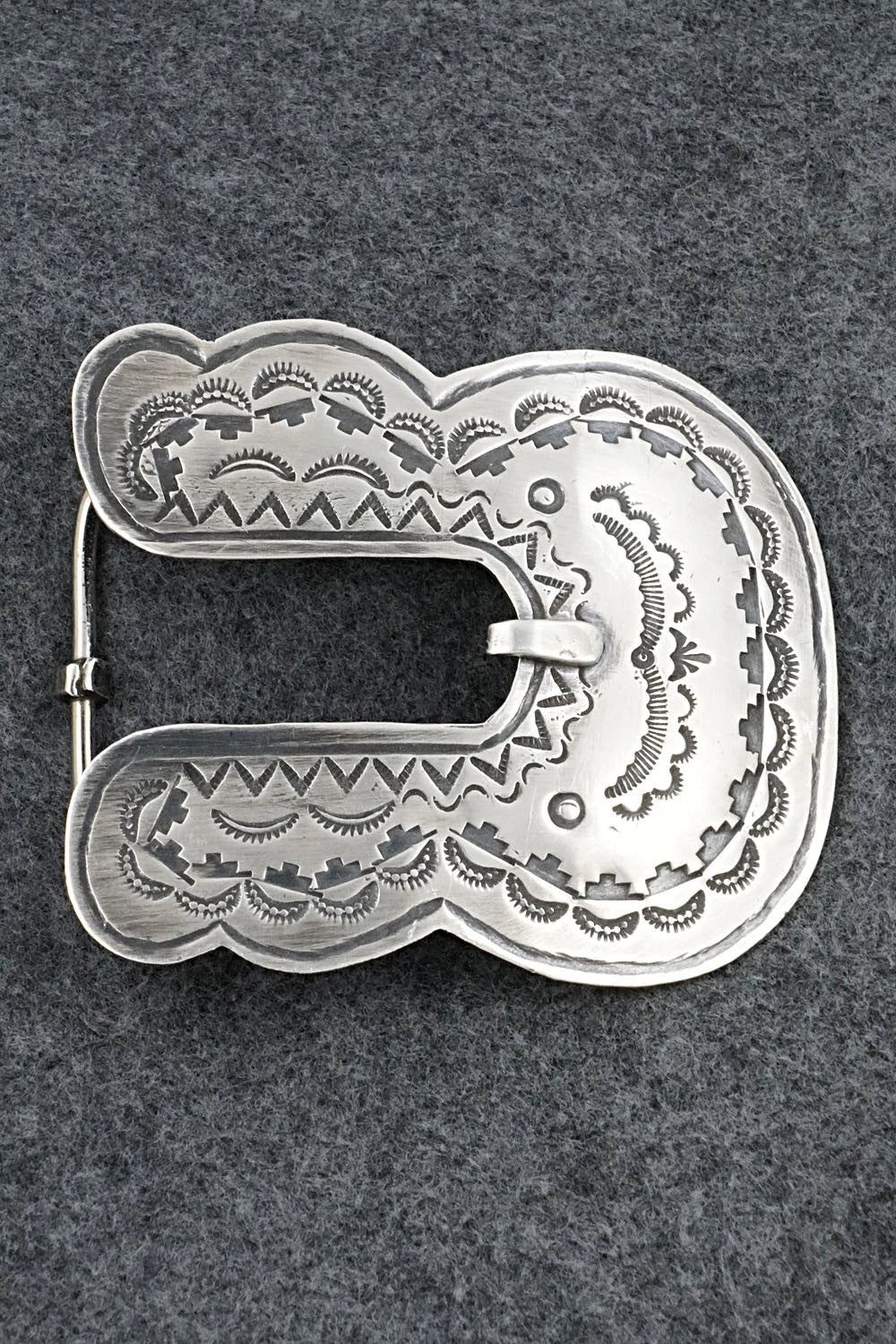 Sterling Silver Belt Buckle - Dan Morgan