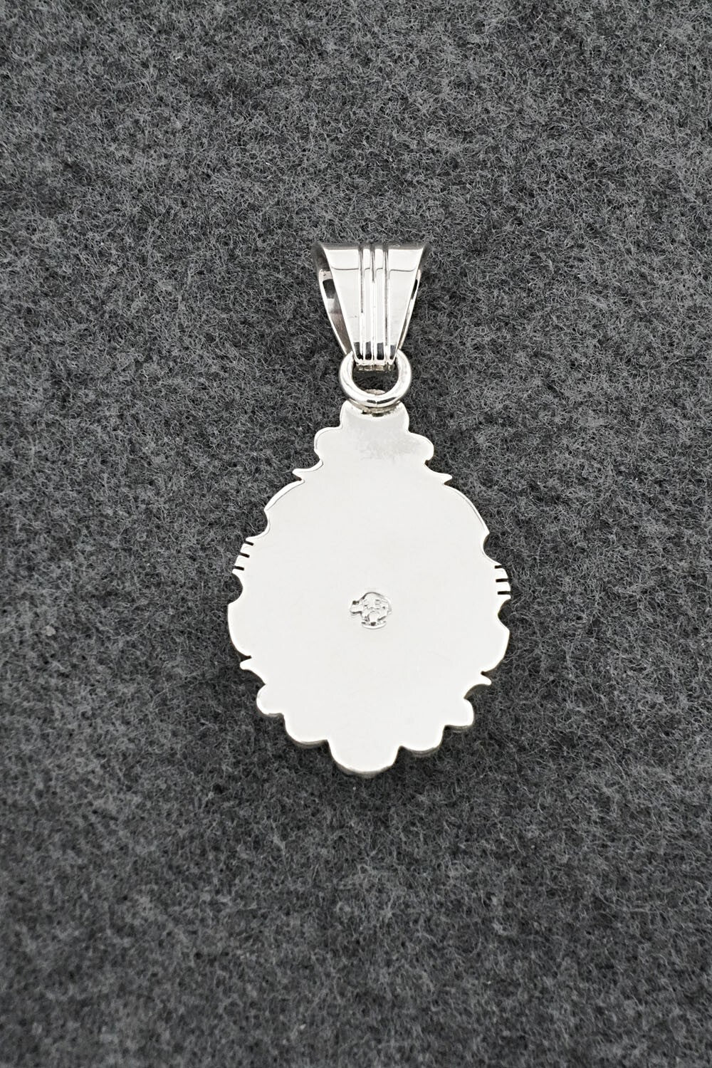 Turquoise & Sterling Silver Pendant - Daniel Benally