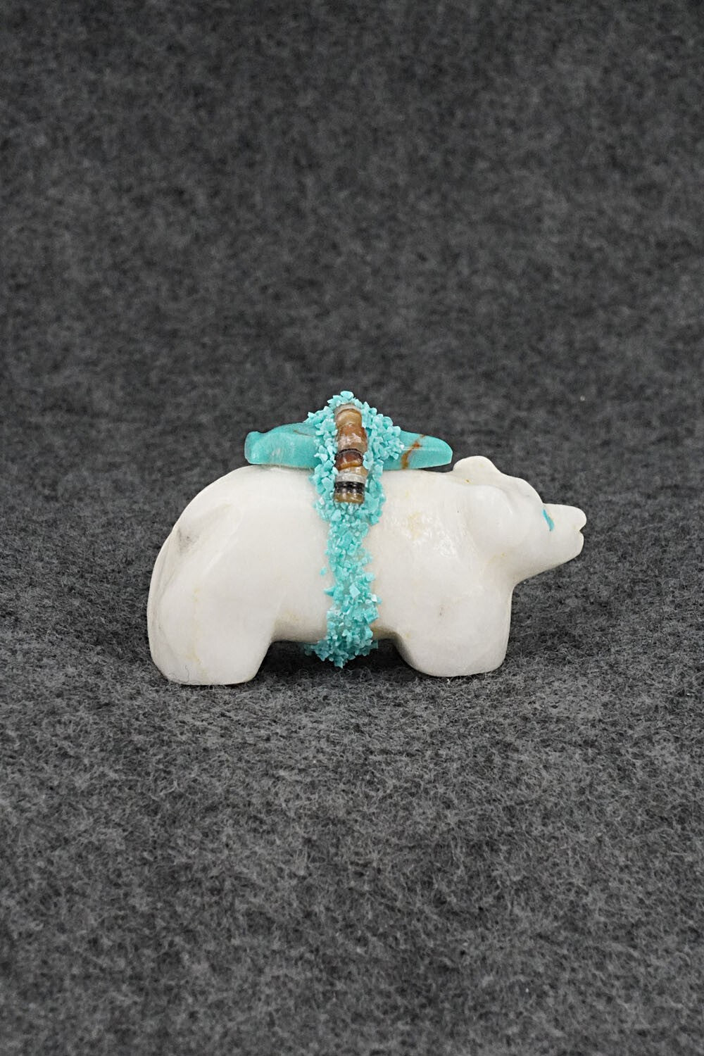 Bear Zuni Fetish Carving - Marvelita Phillips