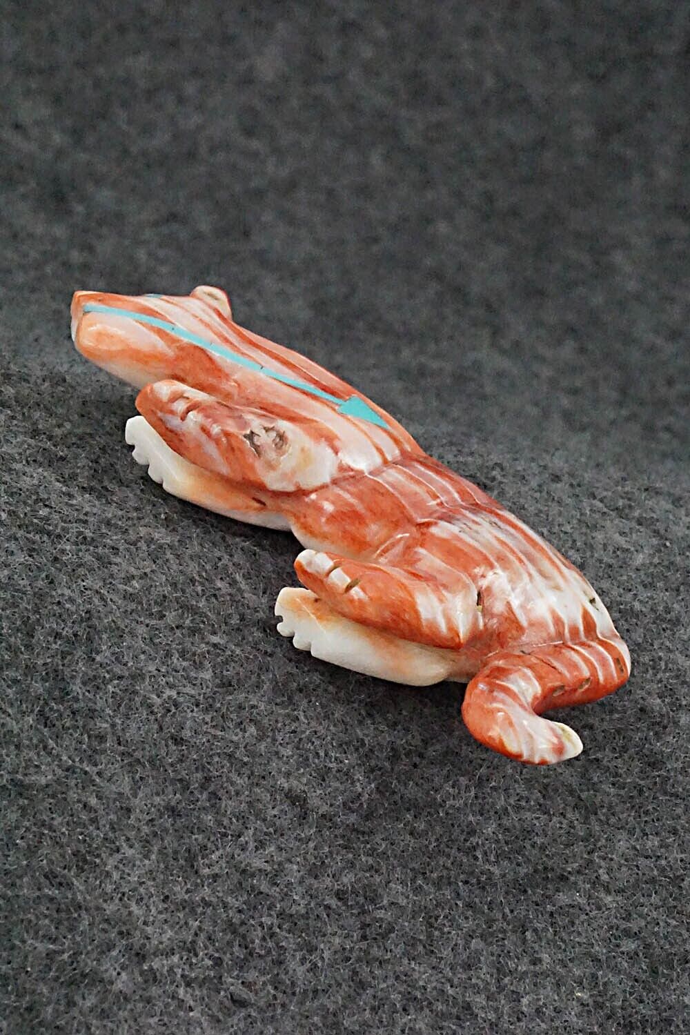 Mountain Lion Zuni Fetish Carving - Andres Quandelacy