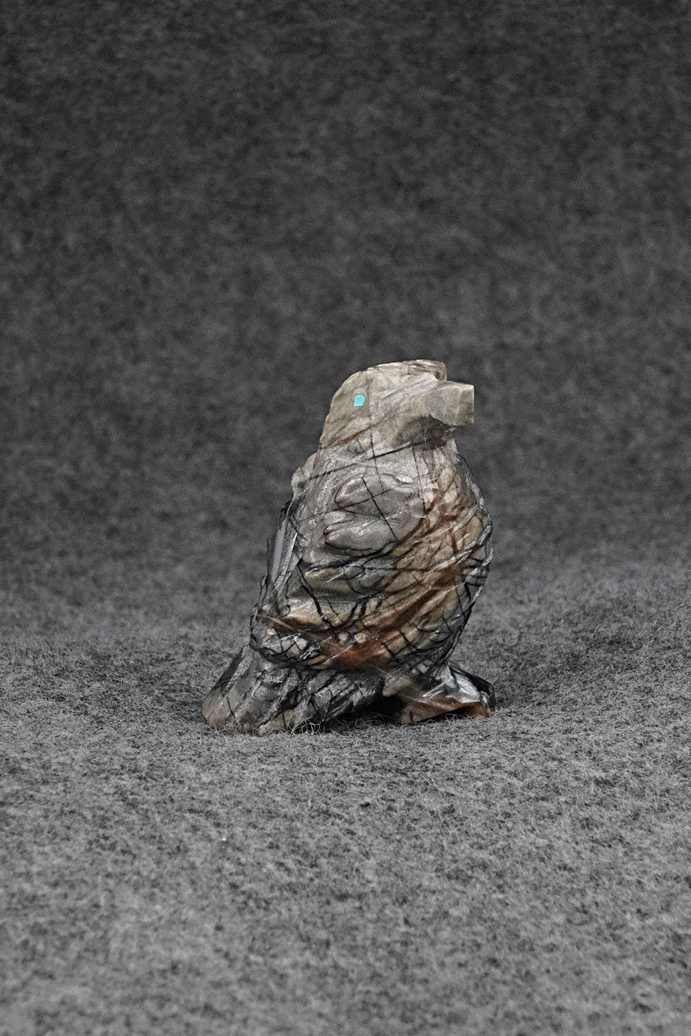 Eagle Zuni Fetish Carving - Tony Mackel