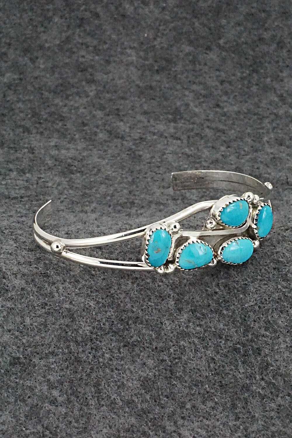 Turquoise & Sterling Silver Bracelet - Roberta Begay
