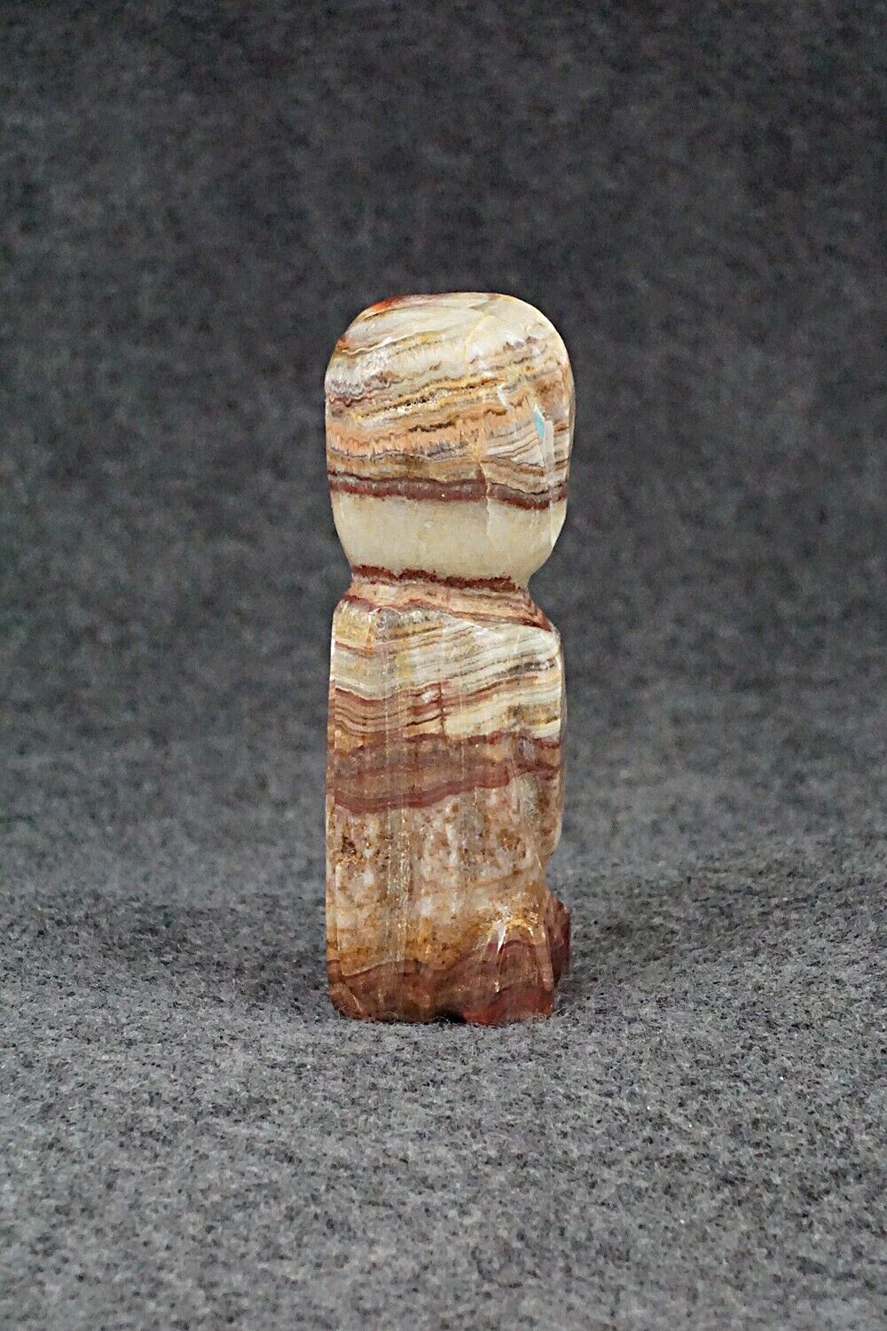 Owl Zuni Fetish Carving - James Panteah