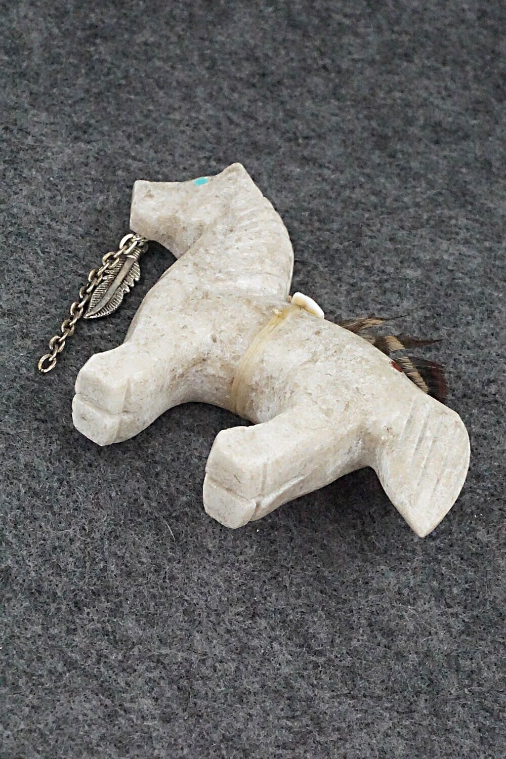 Horse Navajo Fetish Carving - Ben Livingston