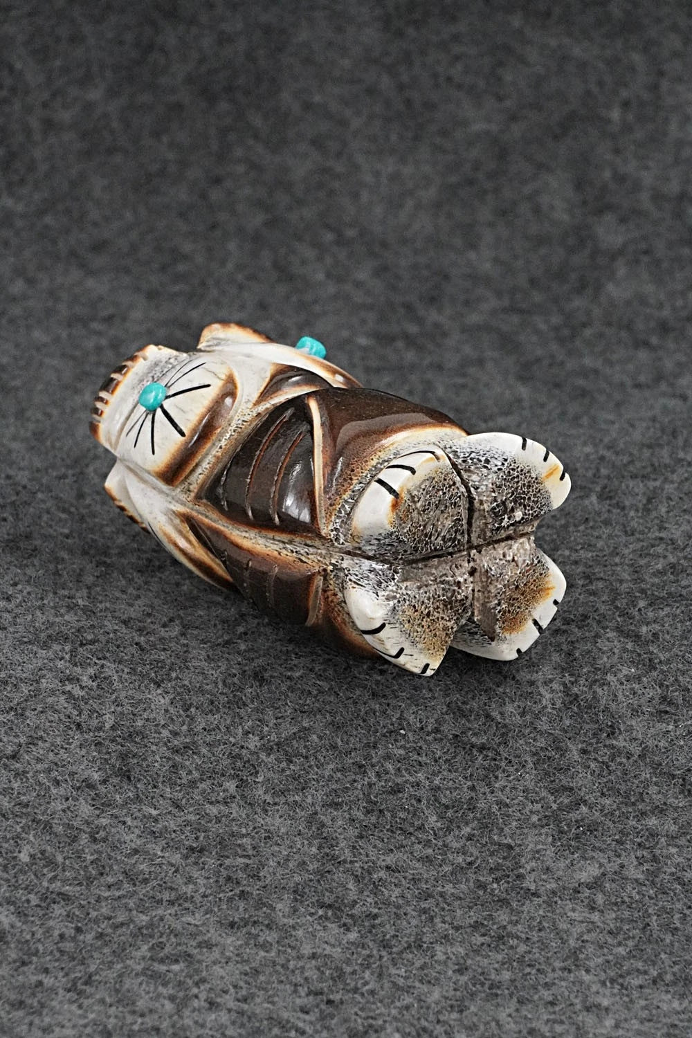 Owl Zuni Fetish Carving - Claudia Peina