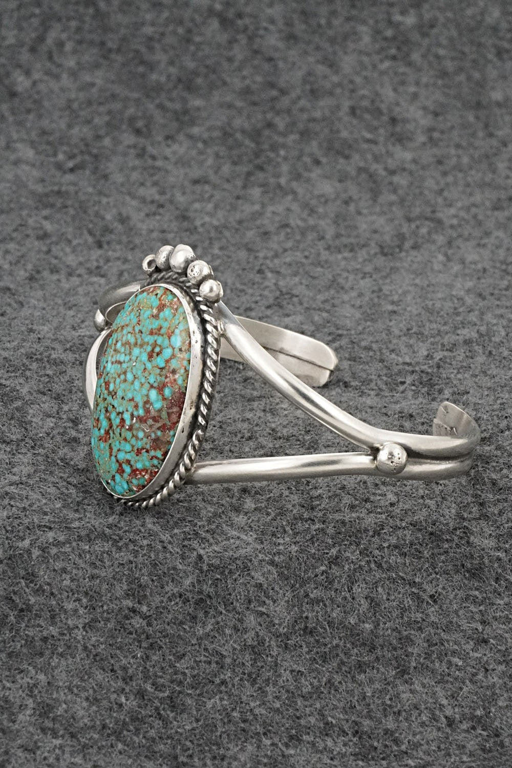Turquoise & Sterling Silver Bracelet - Rena Begay