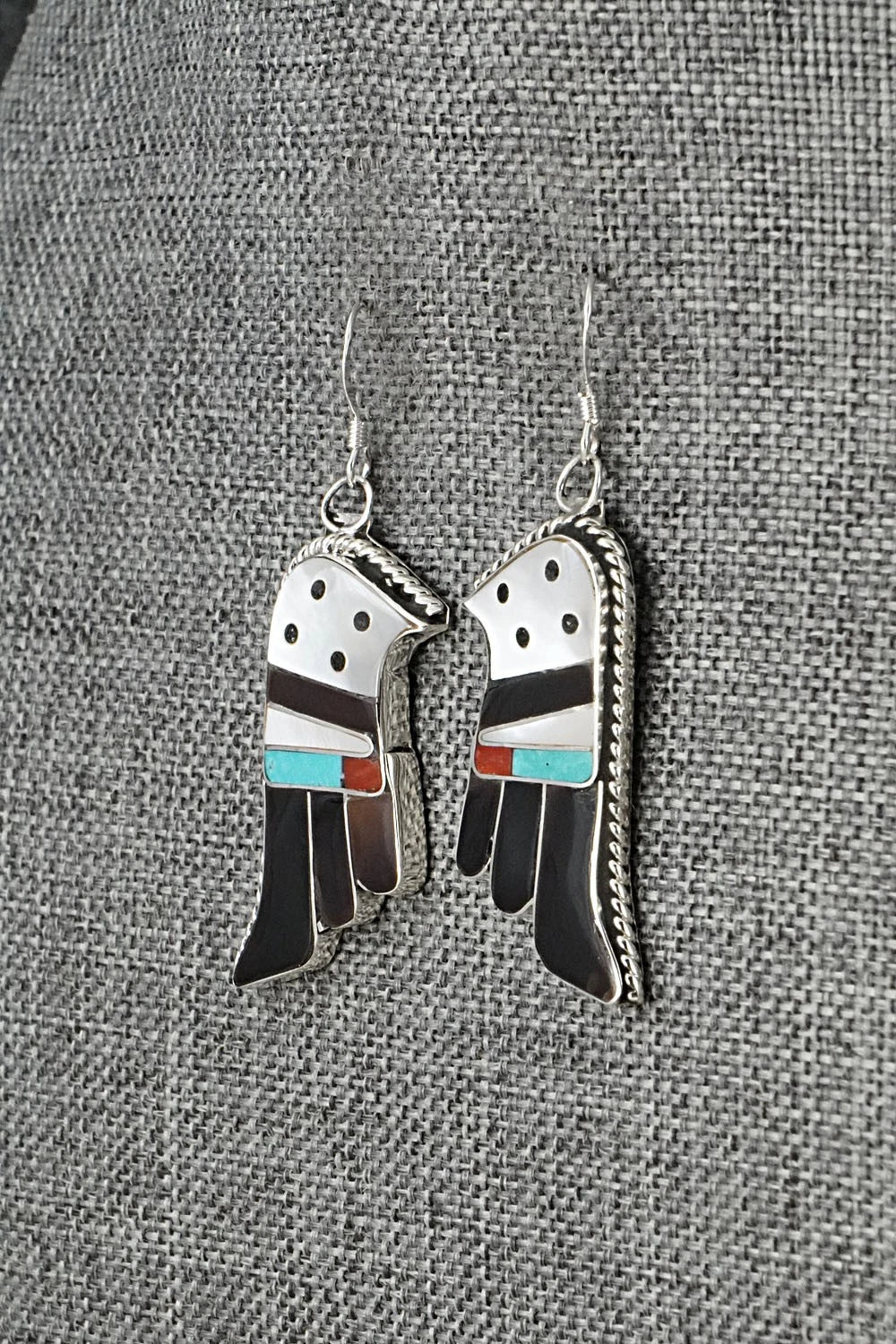 Multi-Stone & Sterling Silver Inlay Necklace Set - Corraine Shack