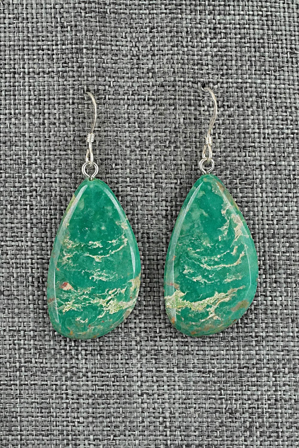 Turquoise & Sterling Silver Earrings - Tammy Nolcot