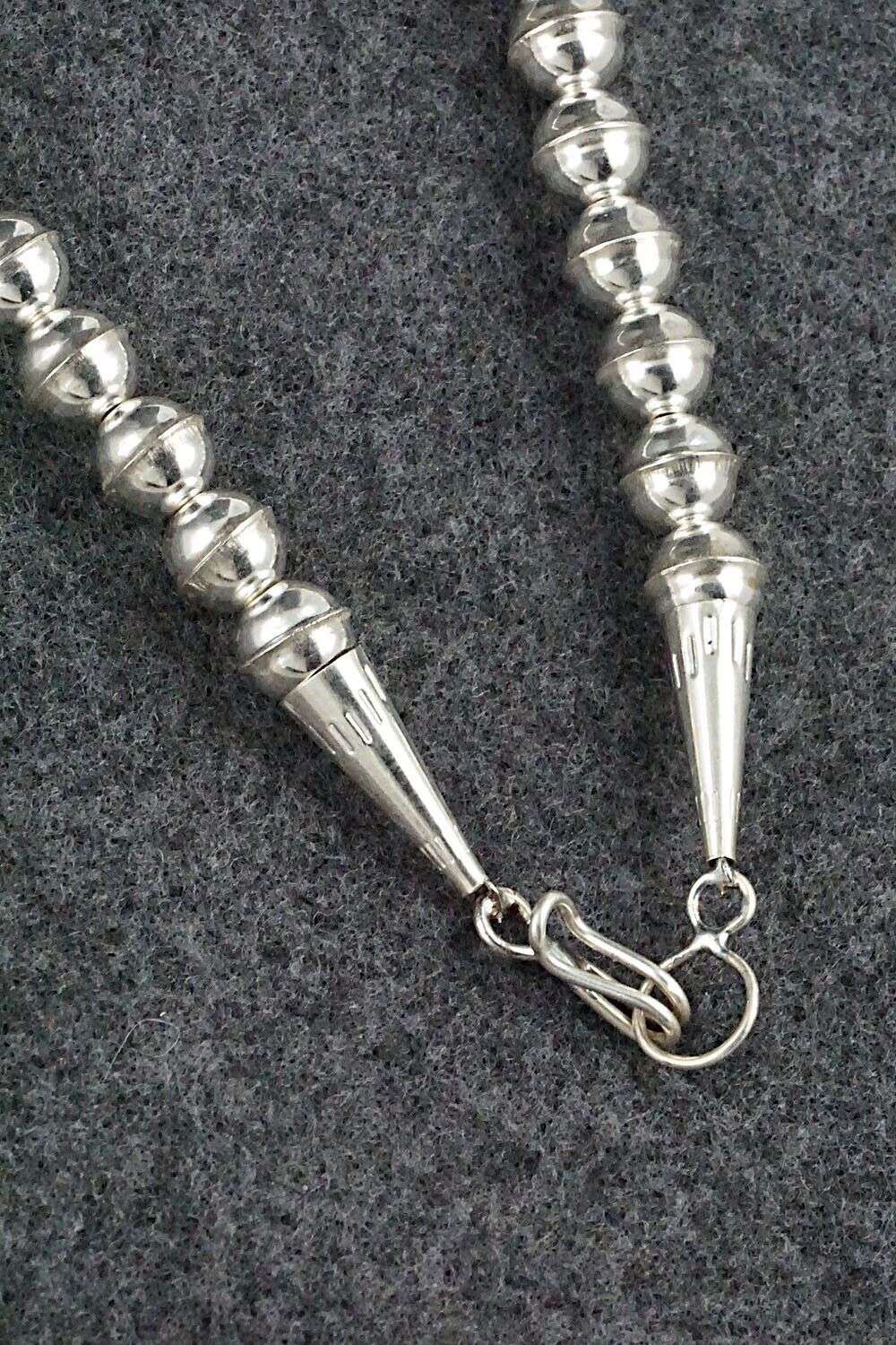 Turquoise & Sterling Silver Squash Blossom Set - Phil Garcia