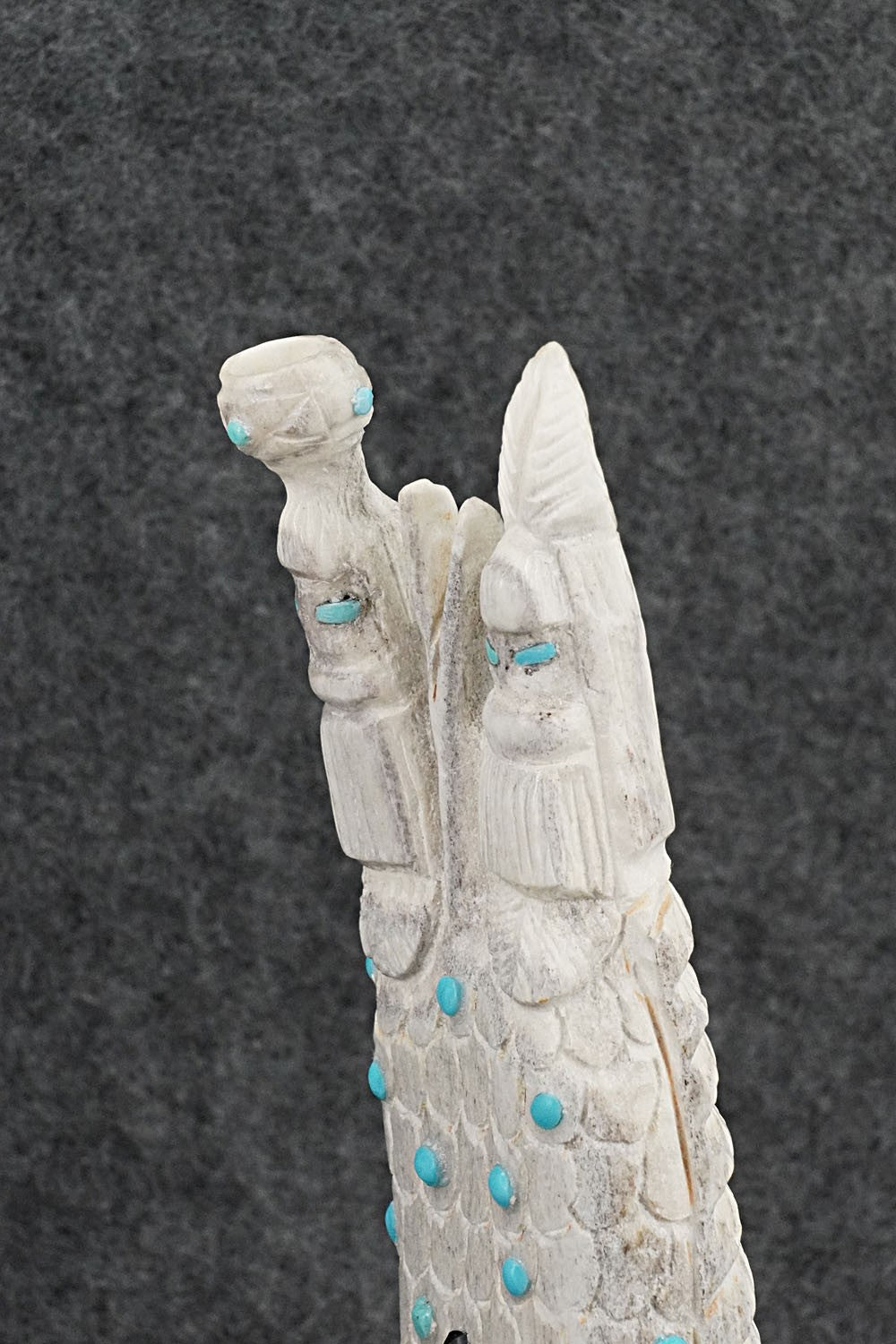 Corn Maiden Zuni Fetish Carving - Garrick Weeka