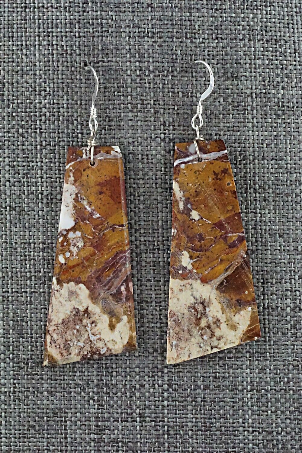Wild Horse & Sterling Silver Earrings - Francis Garcia