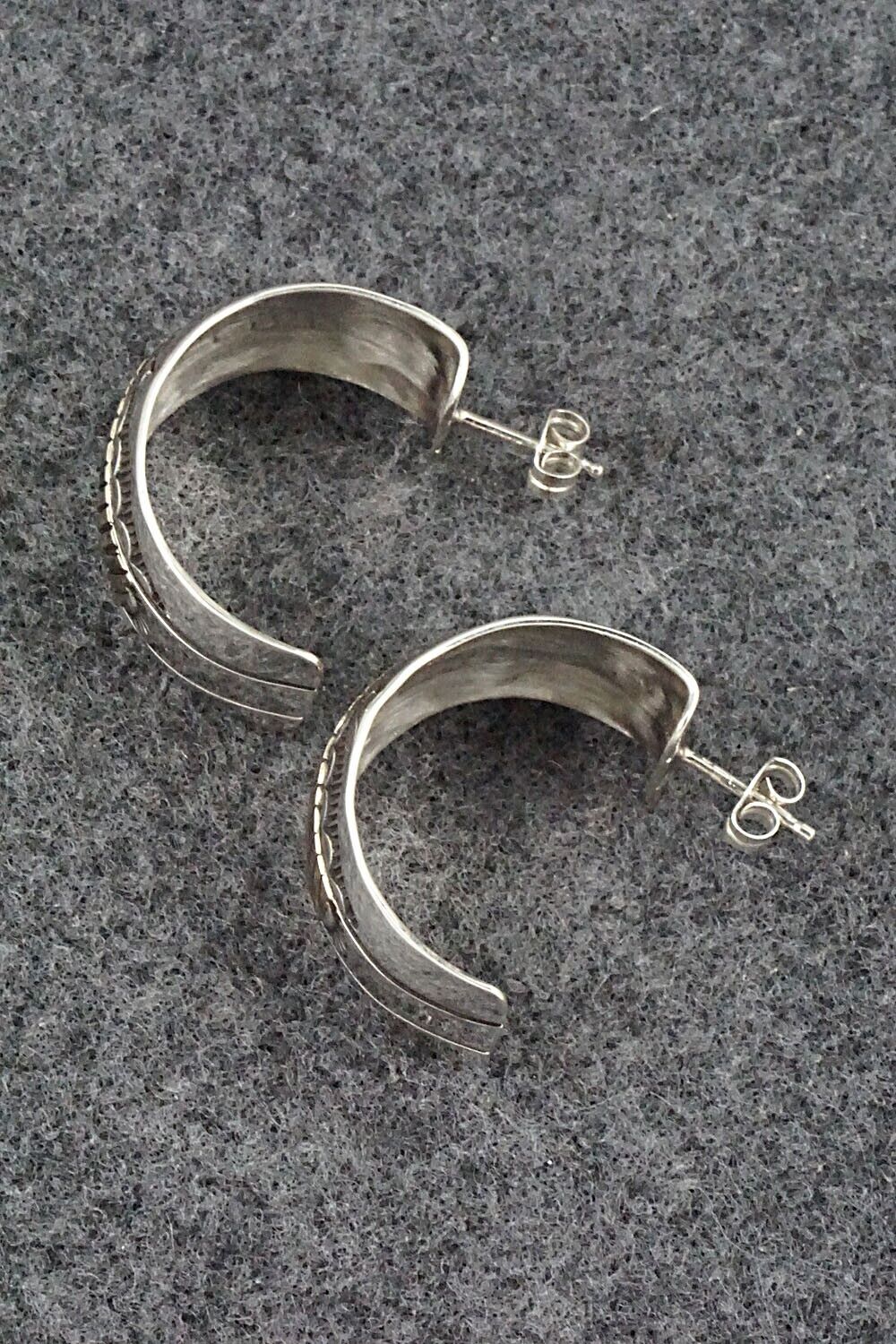 Sterling Silver & Gold Fill Hoop Earrings - Bruce Morgan