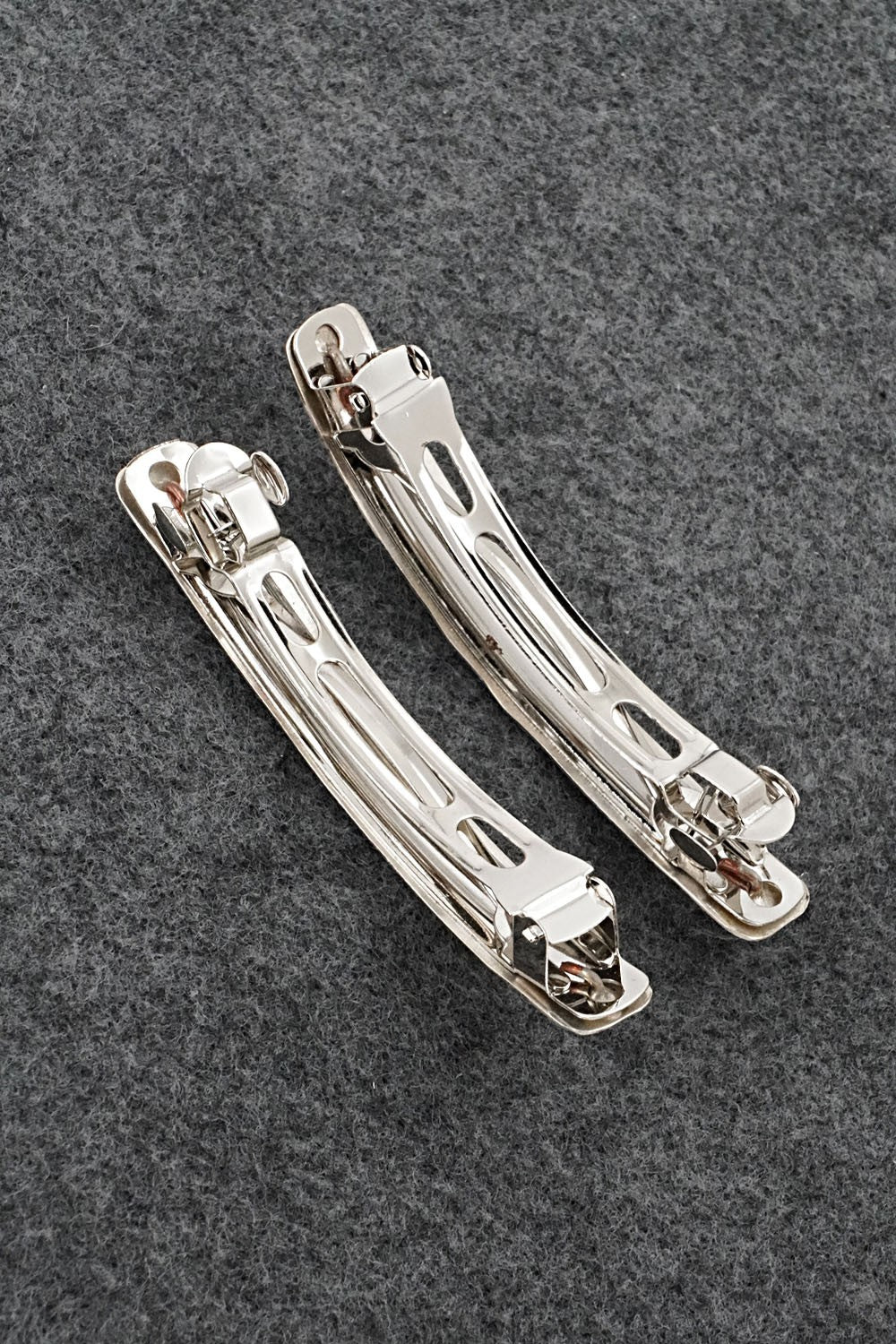Sterling Silver Hair Barrettes - Bertha Begay