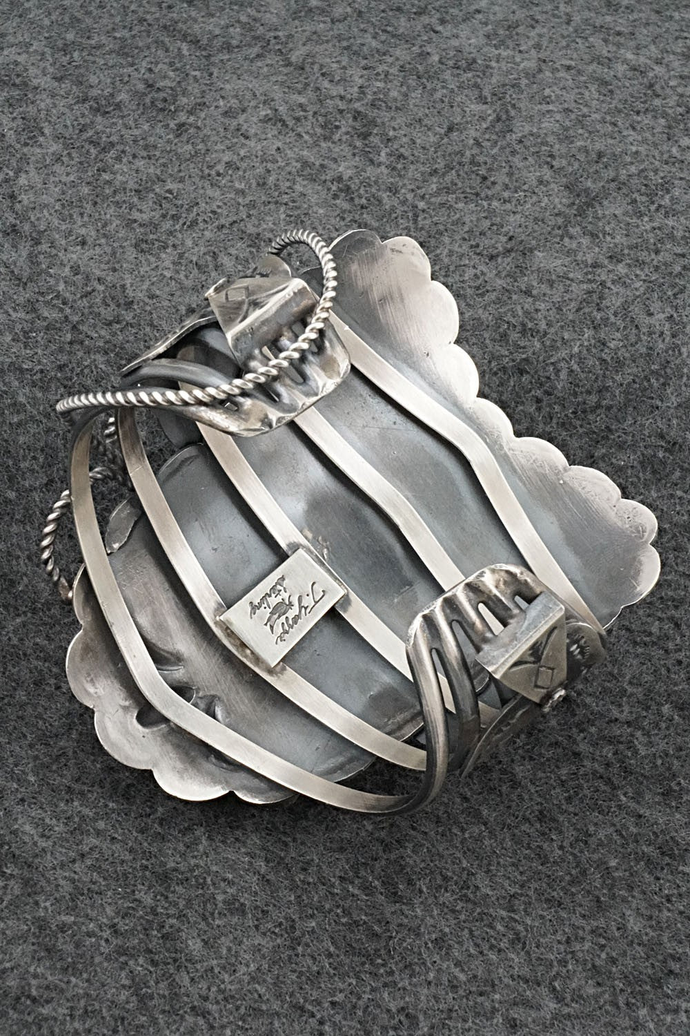 Turquoise & Sterling Silver Bracelet - Tim Yazzie