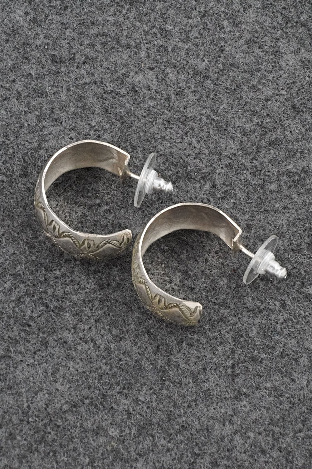 Sterling Silver Hoop Earrings - Nova Ashley